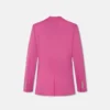 Wool Single-Breasted DV Blazer